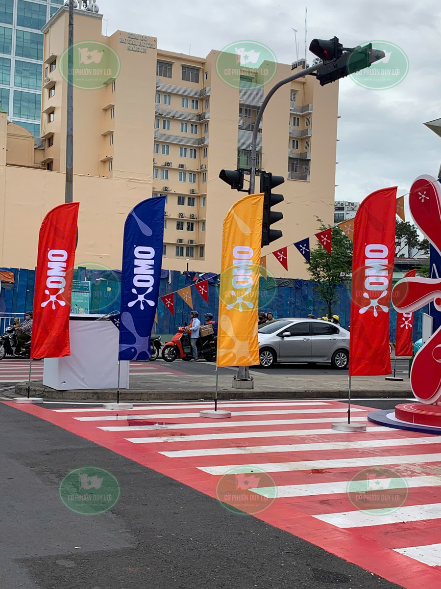 Cờ phướn cánh buồm ngành hàng gia dụng