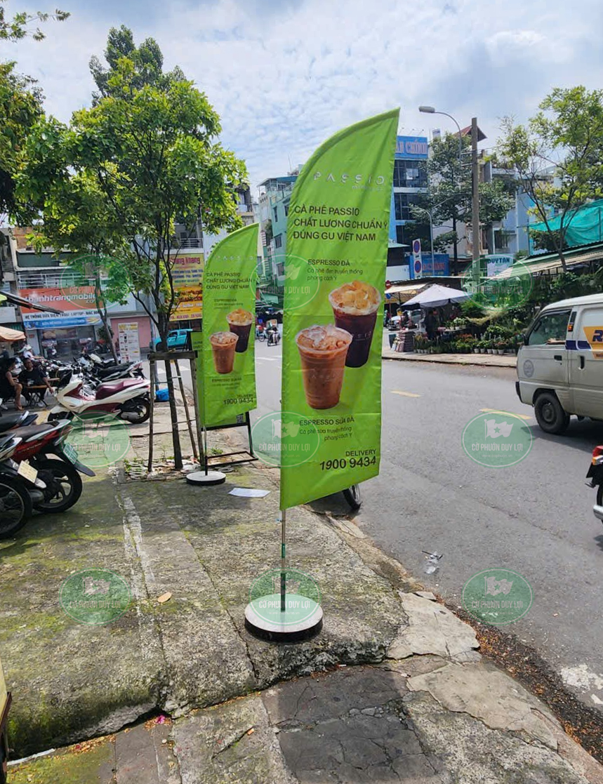 Cờ phướn lưỡi liềm hệ thống coffee