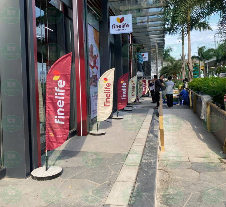 Cờ phướn ngân hàng tài chính