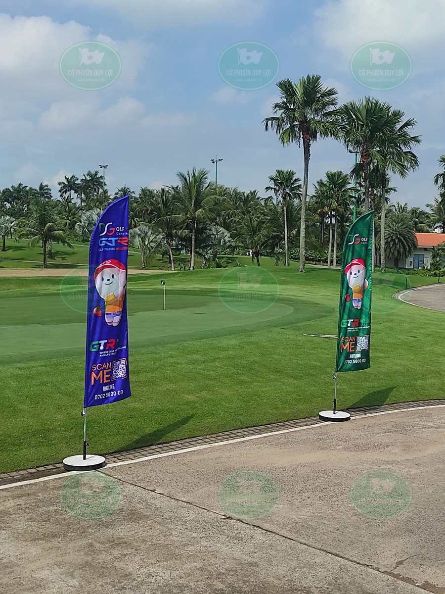 Cờ phướn resort khách sạn cao cấp