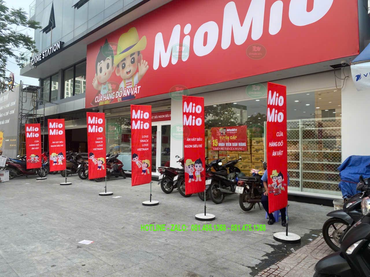 Mẫu cờ phướn siêu thị – tiêu dùng